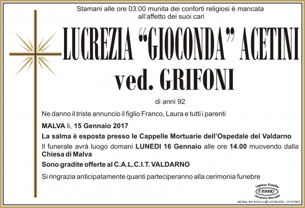 Lucrezia "Gioconda" Acetini