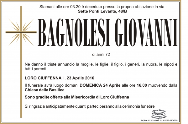 Giovanni Bagnolesi