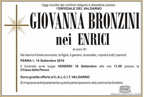 Giovannina "Giovanna" Bronzini