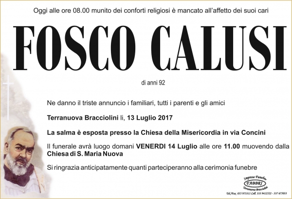 fosco calusi