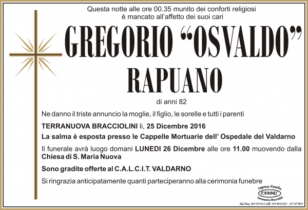 Gregorio "Osvaldo" Rapuano