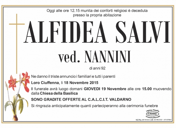 Alfidea Salvi