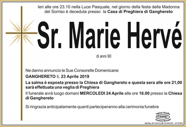 Suor Marie Hervé
