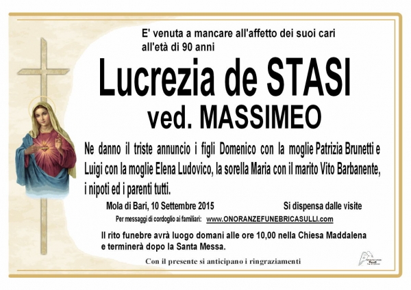 Lucrezia de Stasi