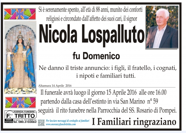 NICOLA LOSPALLUTO
