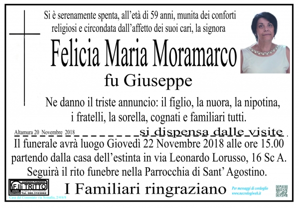 Felicia Moramarco Moramarco