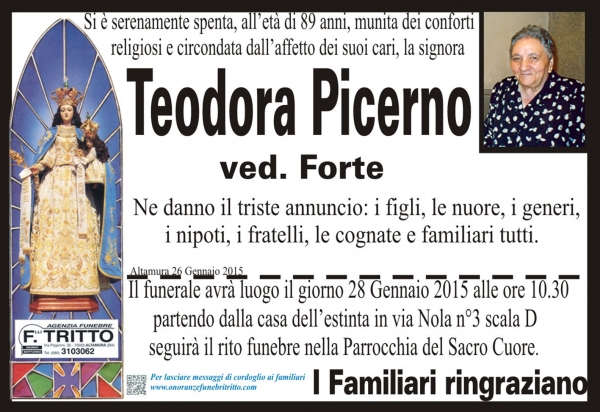 TEODORA PICERNO