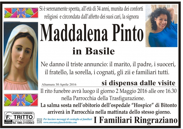 MADDALENA PINTO