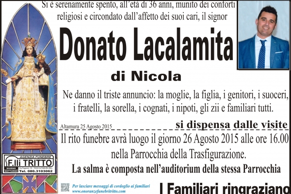 DONATO LACALAMITA