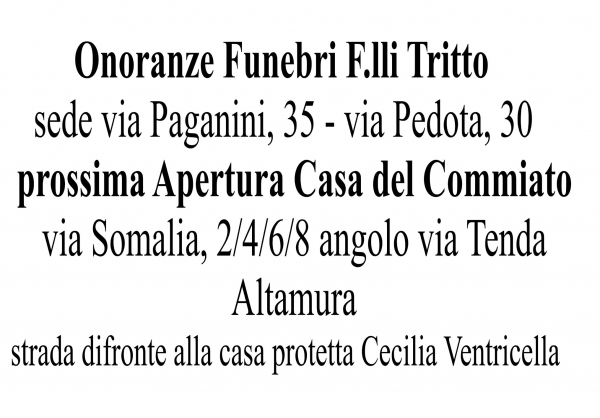 Onoranze Funebri F.lli Tritto