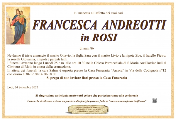 Francesca Andreotti
