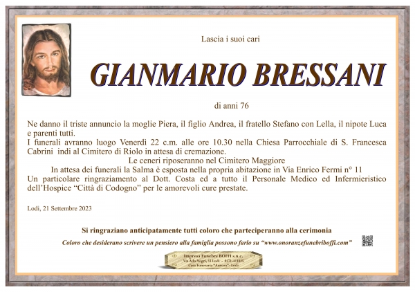 Gianmario Bressani