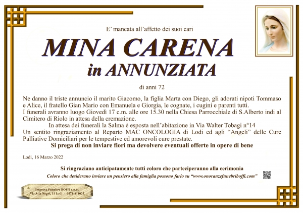 Gerolama Carena