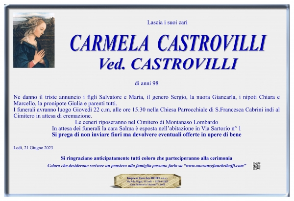 Carmela Castrovilli