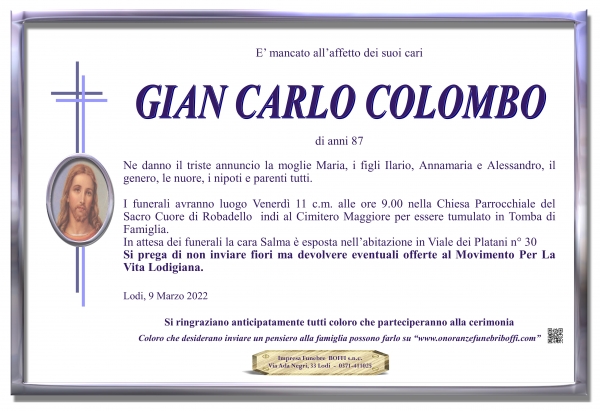 Gian Carlo Colombo