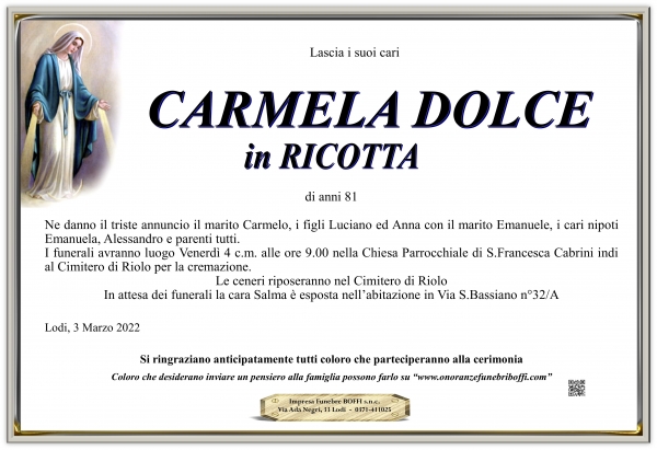 Carmela Dolce