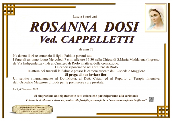 Rosanna Dosi