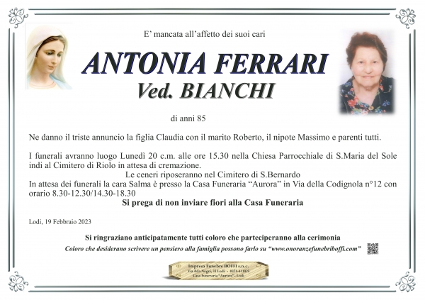 Antonia Ferrari