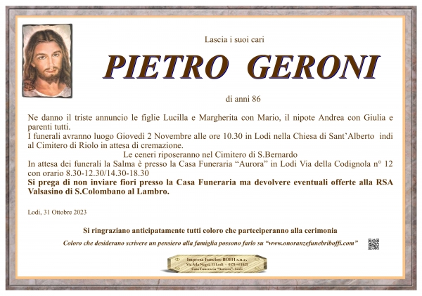 Pietro Geroni
