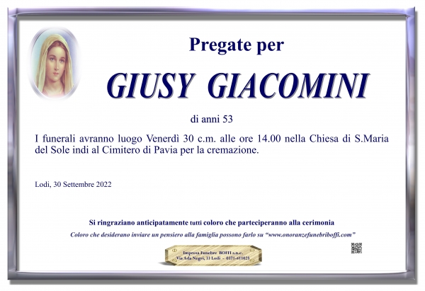 Giuseppina Giacomini