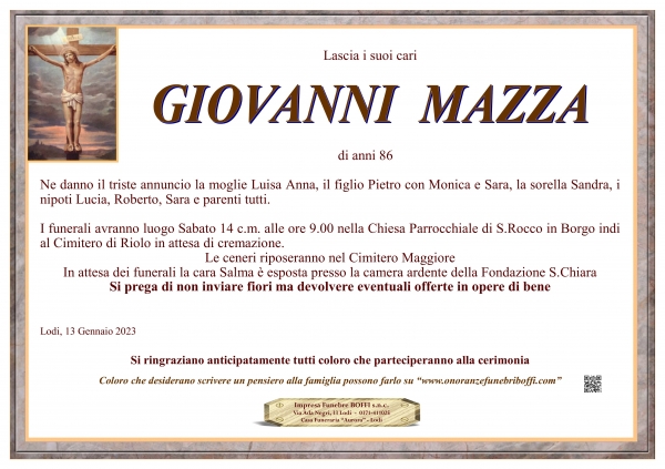Giovanni Mazza