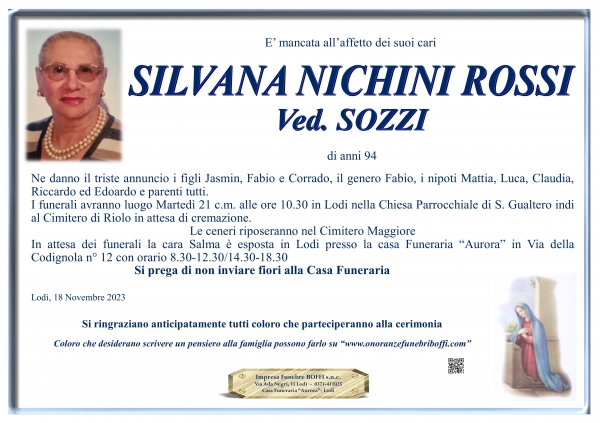 Silvana Nichini Rossi