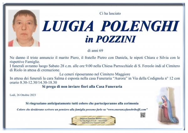 Luigia Polenghi