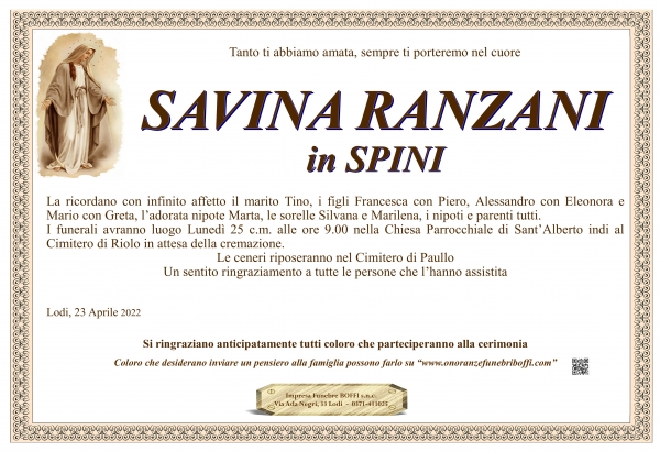 Savina Ranzani