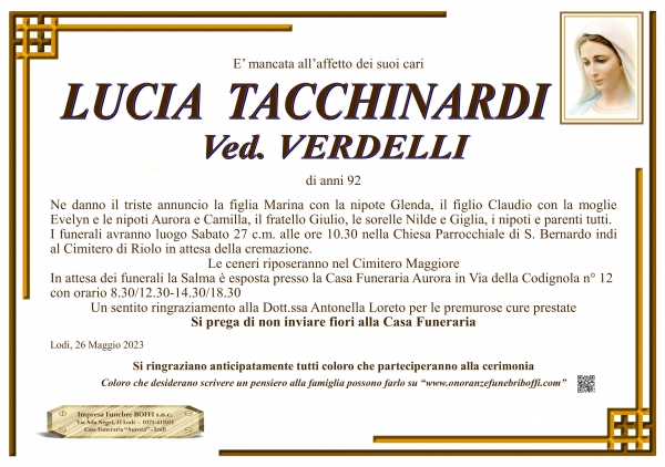 Lucia Tacchinardi